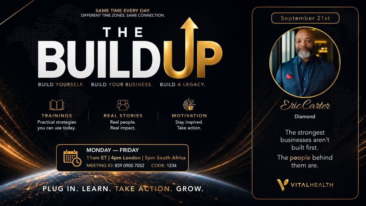 Thumbnail for The Build Up with Eric Carter