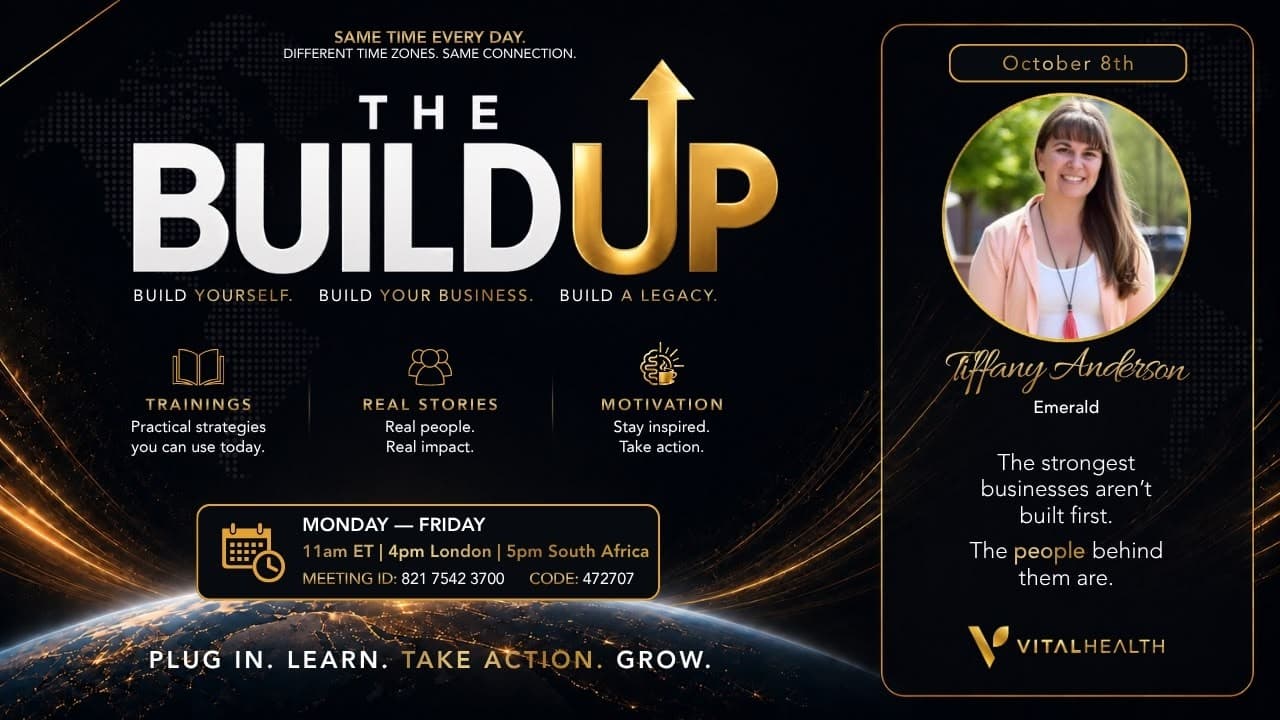 Thumbnail for The Build Up with Tiffany Anderson - Oct 8th