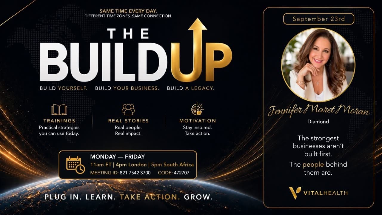 Thumbnail for The Build Up with Jennifer Maret Moran