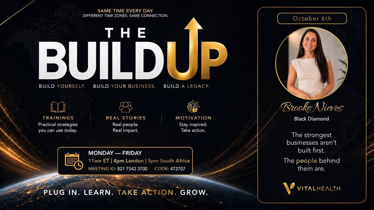 Thumbnail for The Build Up with Brooke Nieves - Oct 6th