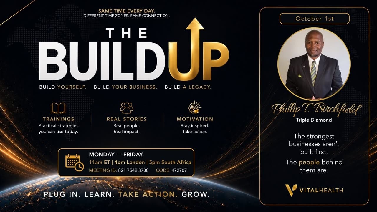 Thumbnail for The Build Up with Phillip T. Birchfield - Oct 1st