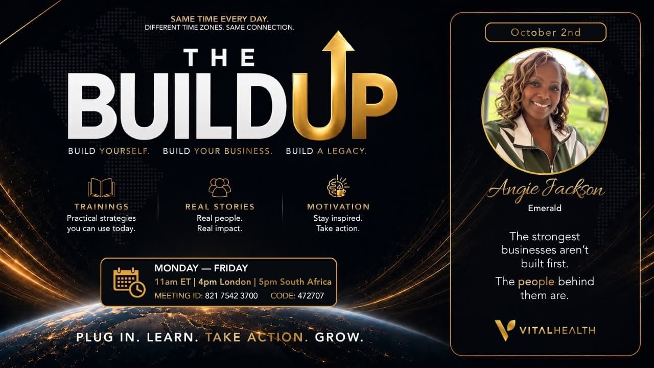 Thumbnail for The Build Up with Angie Jackson - Oct 2nd